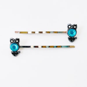 Owl Hair Pins, Boho Bobby Pin, Hair Pin For Woman, Trendy Hair Pin, Womens Bobby Pin, Decorative Bobby Pins, Womens Barrettes, Bird Hair Pin