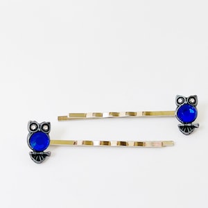 Owl Hair Pins, Boho Bobby Pin, Hair Pin For Woman, Trendy Hair Pin, Womens Bobby Pin, Decorative Bobby Pins, Womens Barrettes, Bird Hair Pin