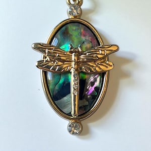 Gold Dragonfly Purse Charm, Unique Abalone Handbag Jewelry, Zipper Pull for Backpacks, Cute Zipper Charms, Cool Keychain Charms, Mom Gifts