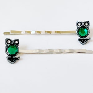 Owl Hair Pins, Boho Bobby Pin, Hair Pin For Woman, Trendy Hair Pin, Womens Bobby Pin, Decorative Bobby Pins, Womens Barrettes, Bird Hair Pin