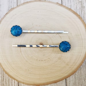 Boho Turquoise Hair Pin, Western Hair Pin, Cowgirl Hair Pin, Decorative Bobby Pin, Womens Hair Accessories, Southwestern Hair Pin, Cute Clip