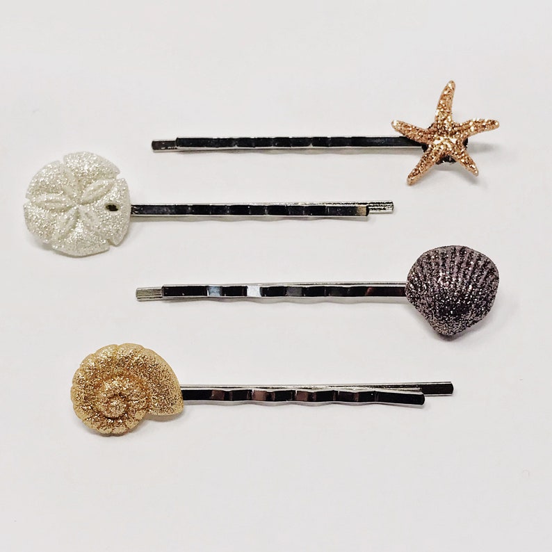 Starfish Hair Pins Beach Hair Pins Summer Hair Pins Sea Etsy