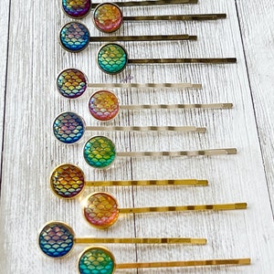 Mermaid Hair Pins, Beach Hair Pins, Mermaid Bobby Pins, Sea Shell Bobby Pins, Womens Hair Clips, Mermaid Bobby Pins, Decorative Hair Pin
