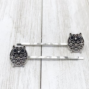 Owl Hair Pin, Boho Bobby Pin, Hair Pin For Woman, Owl gift for her, Womens Bobby Pin, Decorative Bobby Pins, Womens Barrettes, Bird Hair Pin