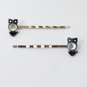 Owl Hair Pins, Boho Bobby Pin, Hair Pin For Woman, Trendy Hair Pin, Womens Bobby Pin, Decorative Bobby Pins, Womens Barrettes, Bird Hair Pin
