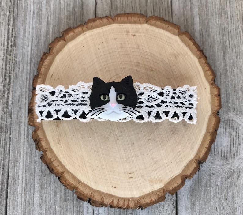 Cat Hair Clip Cat Barrette Kitty Barrette Kitty Hair Clip Etsy