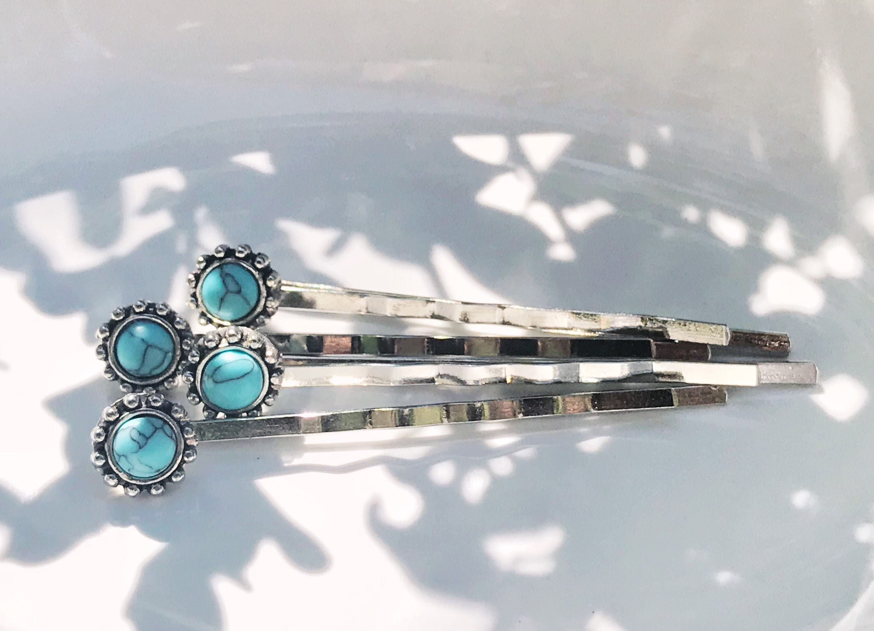 Heather Louise Jewelry Turquoise Hair Pin #1