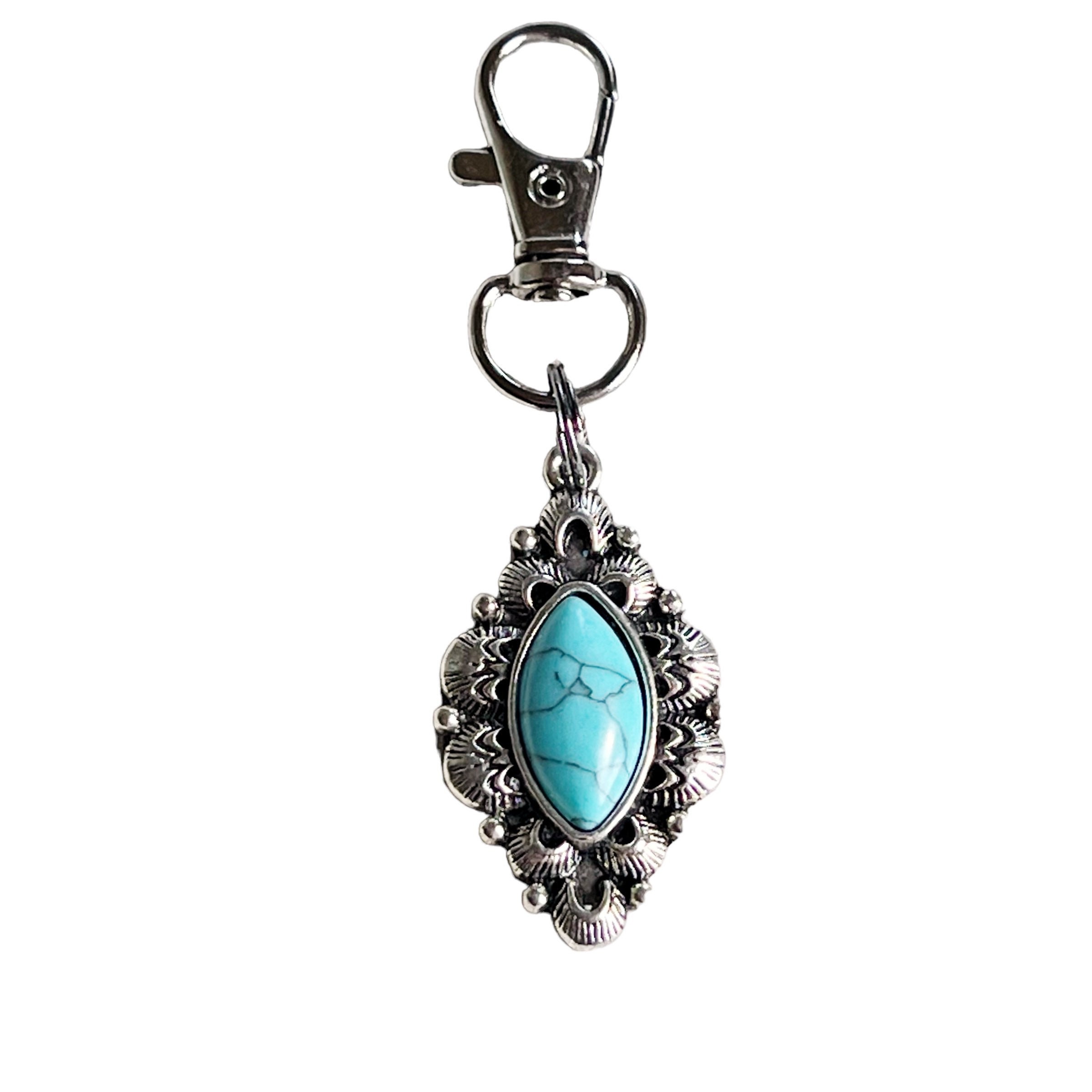 Silver Boho Western Medallion Turquoise Zipper Pull for Backpacks, Cute  Purse Charms, Unique Custom Handbag Jewelry, Personalized Zipper Charms,  Camera Bag Charms, Cool Key Chain Charm - Yahoo Shopping