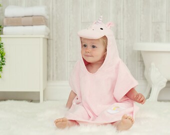 baby boy poncho towel