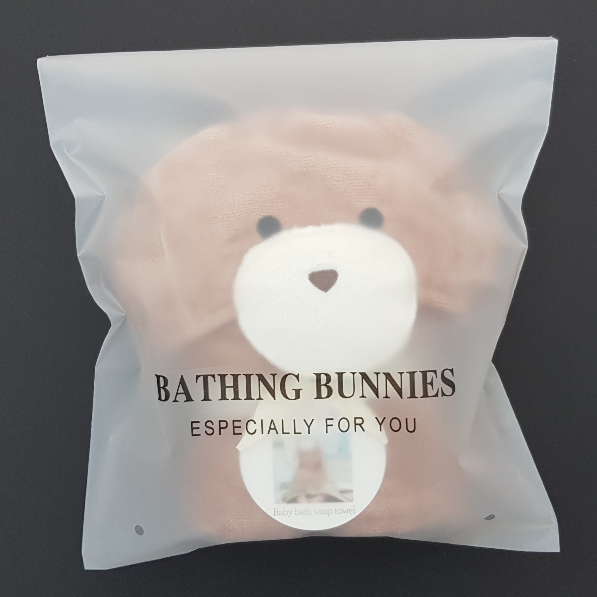 Bathing bunnies towel hotsell