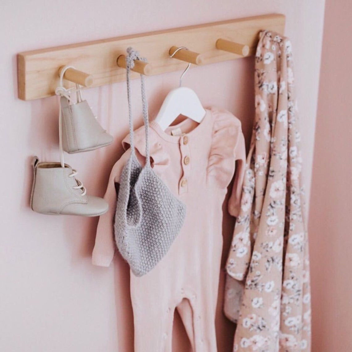 Timber Peg Rail Peg Rack Timber Hooks Wooden Hooks Etsy Canada