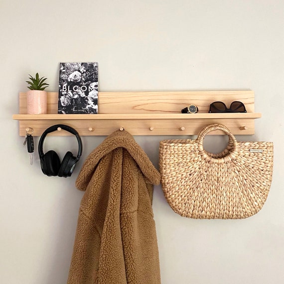 Small Wooden Peg Coat Rack Ireland Tradingbasis