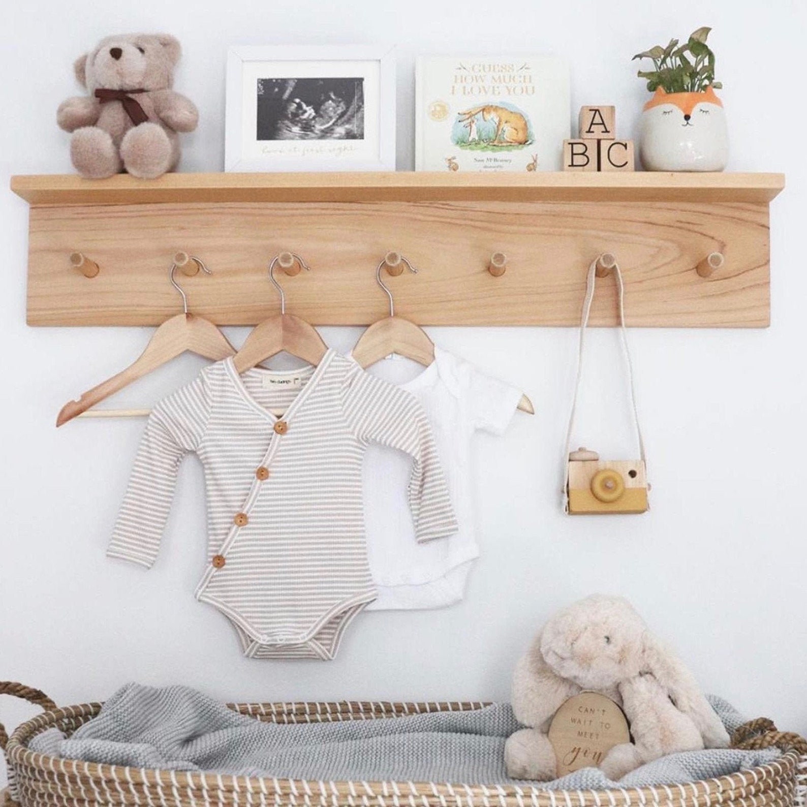 Peg Shelf Nursery Shelf Display Shelf Peg Rail With Etsy Canada