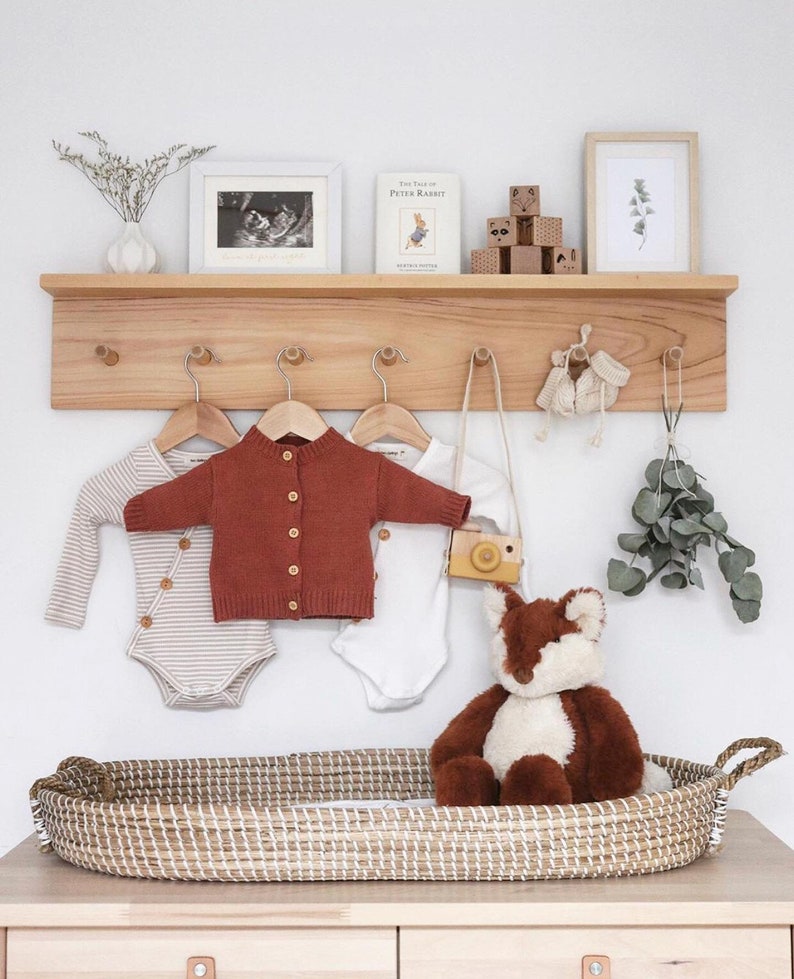 Peg Shelf Nursery Shelf Display Shelf Peg Rail With Etsy Hong Kong