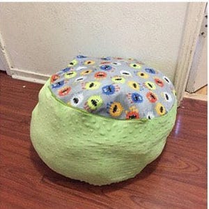 Custom toy storage bean bag chair image 2