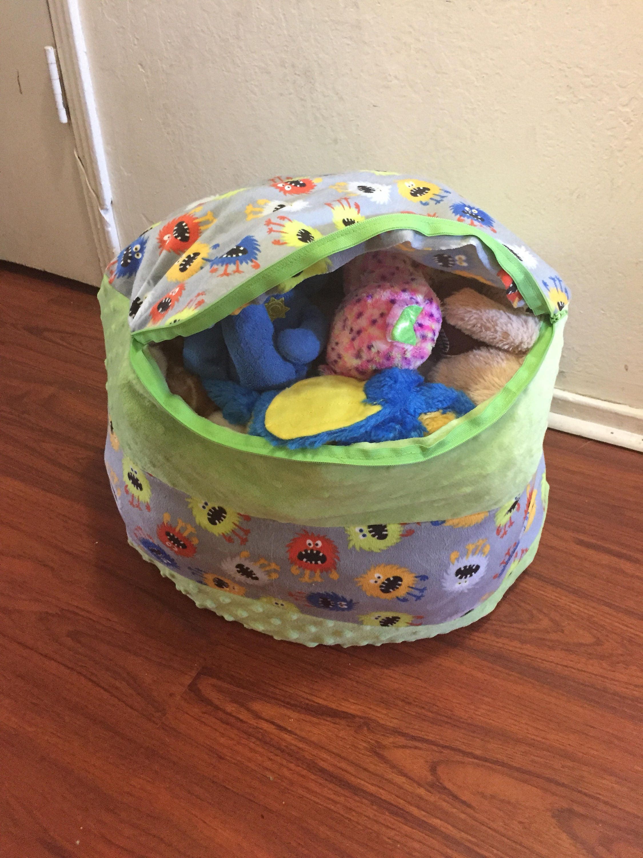 Custom Toy Storage bean Bag Chair Etsy