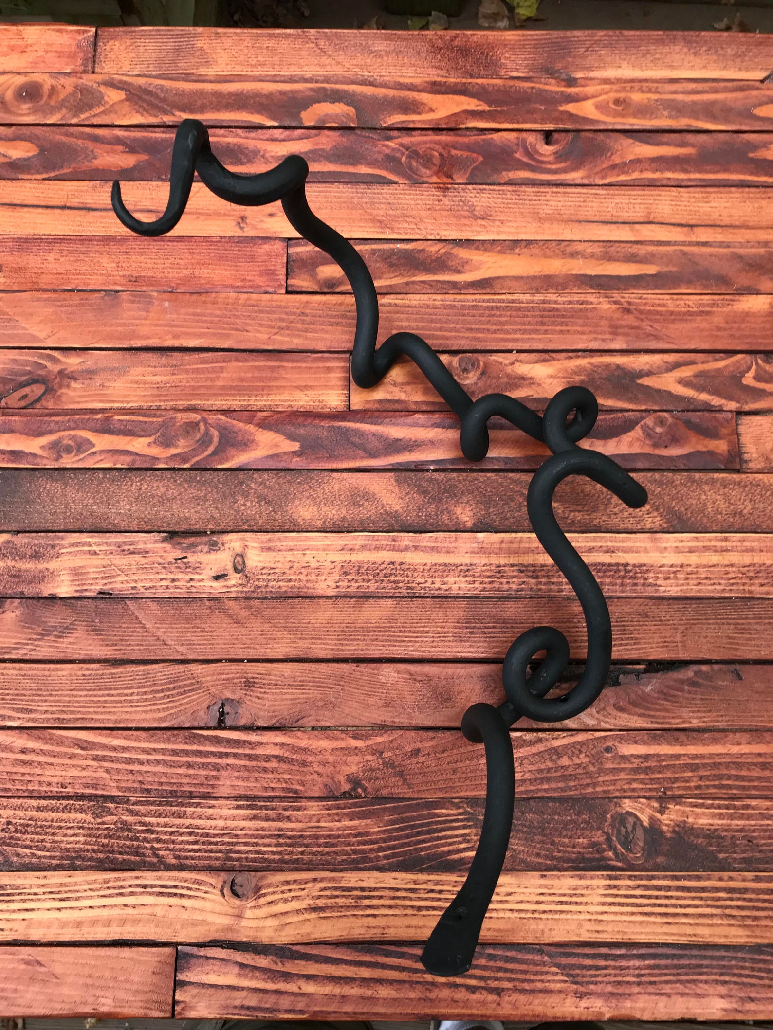 Decorative Metal Garden Hook Vine Plant Hook Hand Etsy