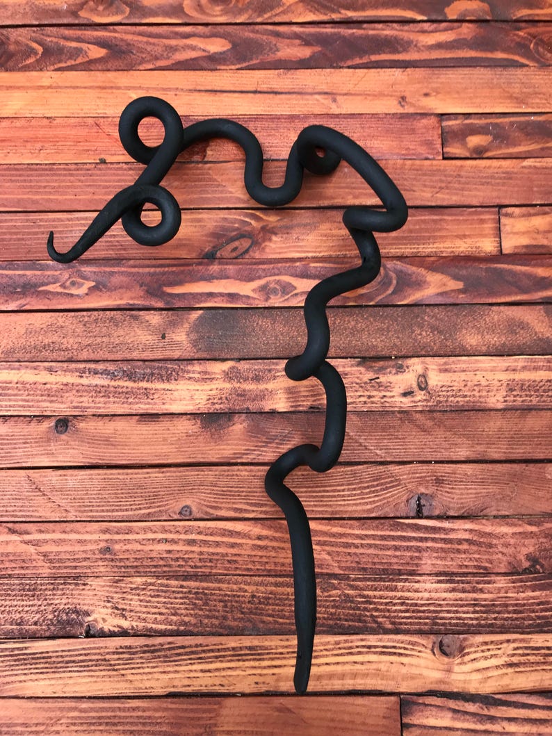 Decorative Metal Garden Hook Vine Plant Hook Hand Etsy