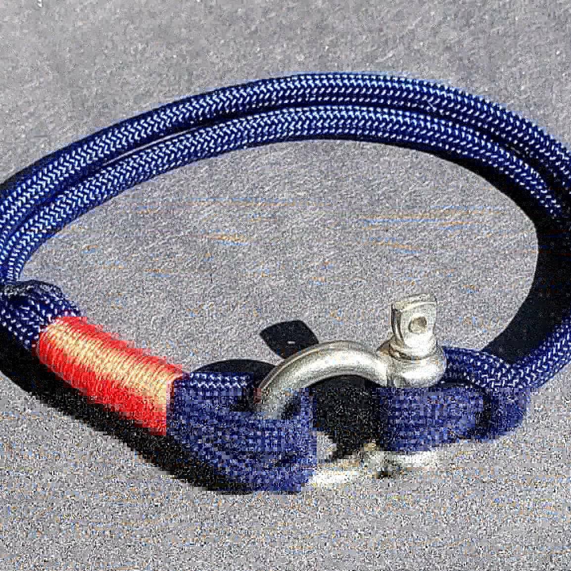 Blue and White Diamond Rope Bracelet, Carabiner Clip Wrap Bracelet,  Nautical Style Rope, Mens Bracelet, Minimalist, Climbing Bracelet, PGUK -  Etsy