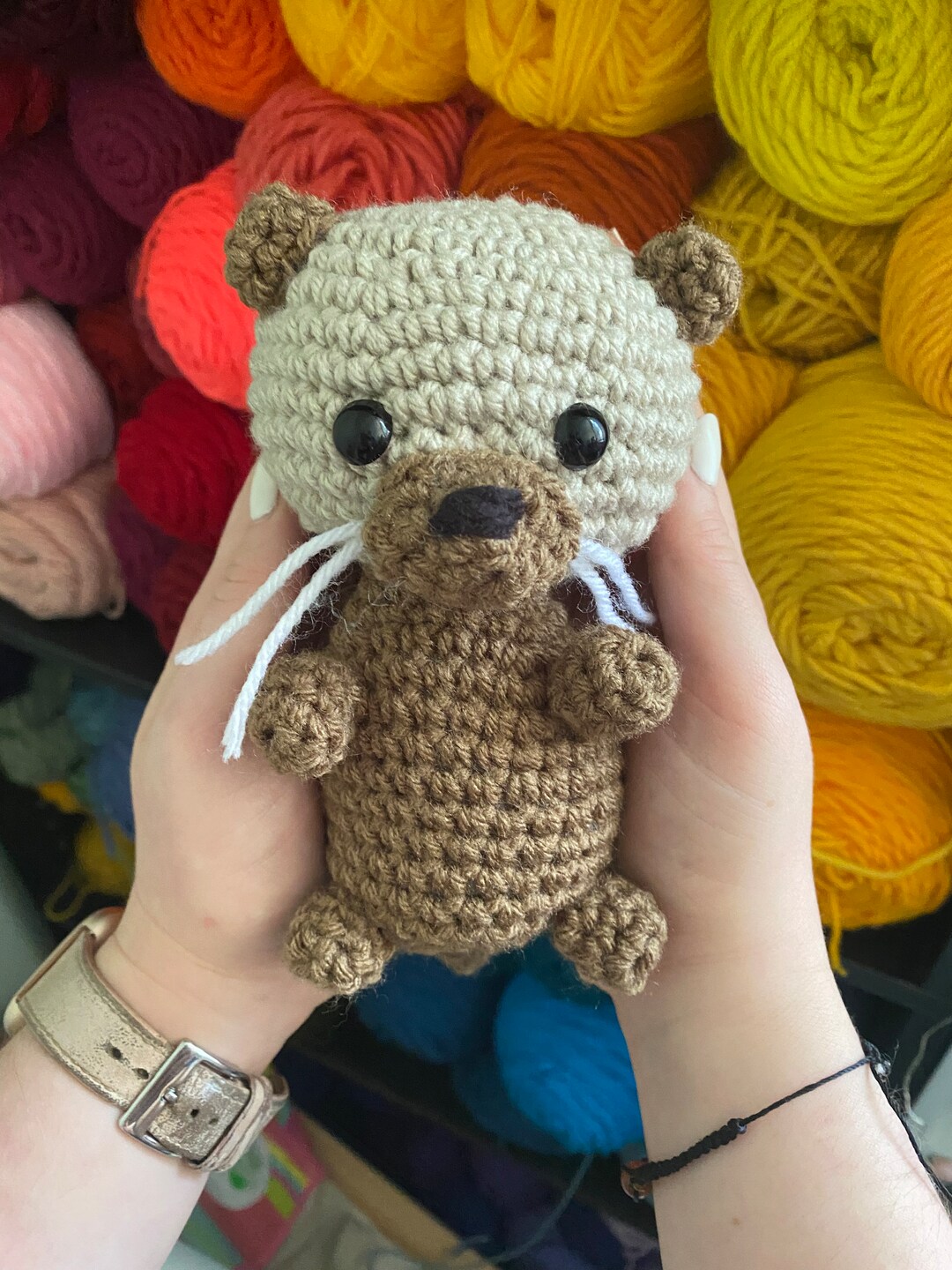 Crochet Otter Amigurumi Etsy