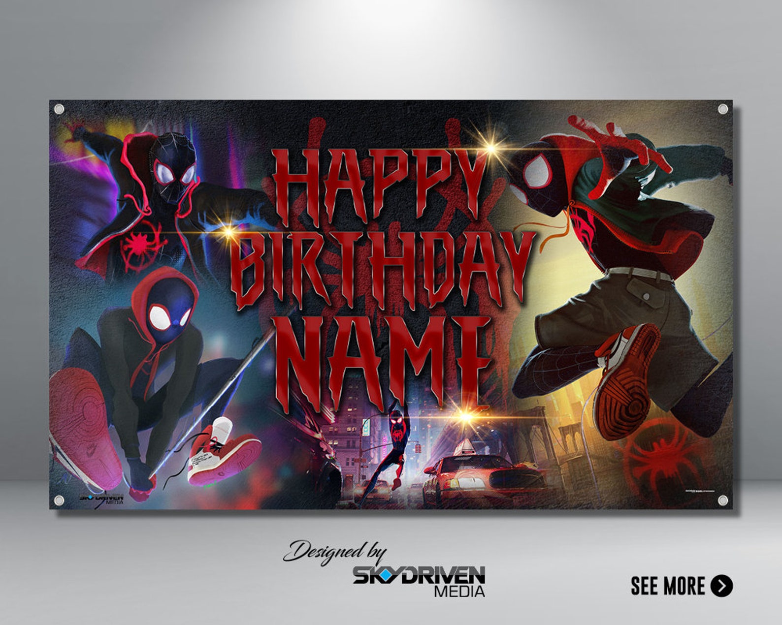 Spiderman Backdrops 10×10 Ft Spiderman Backdrops 10×10 Ft