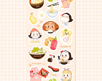 Hot Soup Deco Sticker Sheet