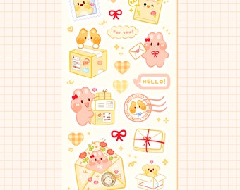 Happy Mail Sticker Sheet | Bullet Journal Stickers, Cute Planner ...