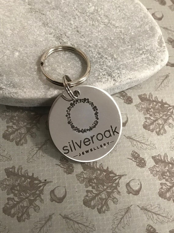 personalised keyrings photo engraved