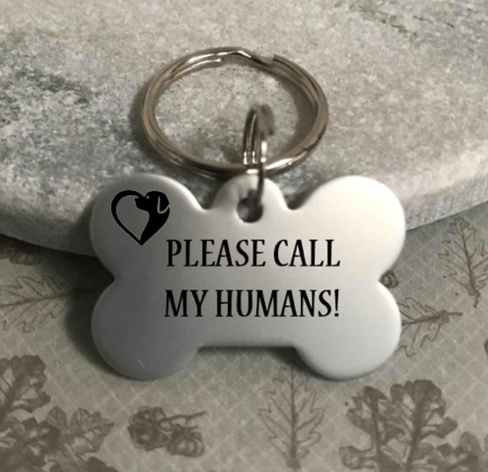 Please call my humans dog tag pet ID Tag custom pet tag Etsy