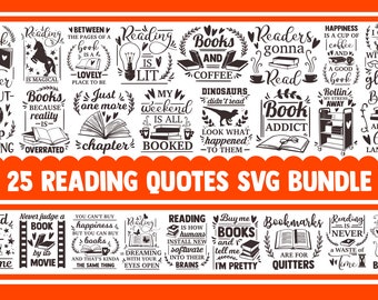 Download Reader Quotes Etsy