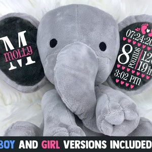 etsy birth announcement