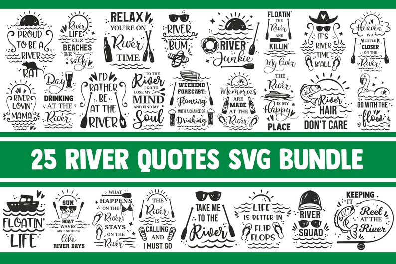 Download River SVG Bundle fishing svg summer svg vacation svg lake ...