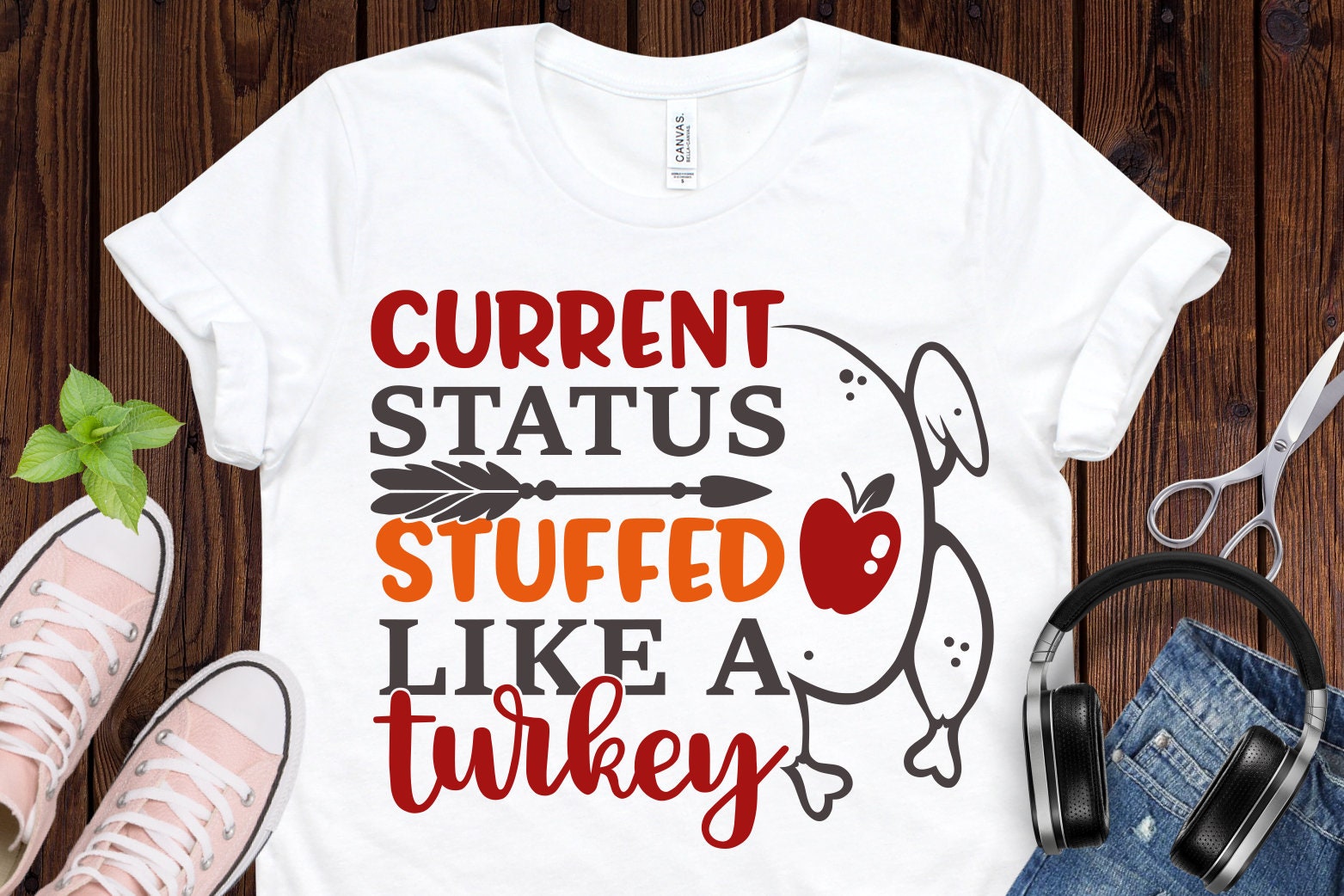 Download Thanksgiving SVG Bundle thankful svg blessed svg turkey | Etsy