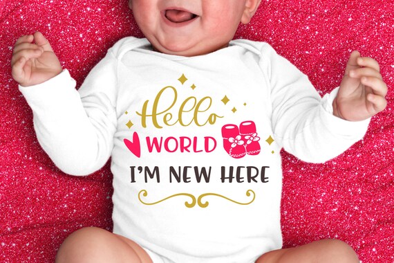 Bonjour Monde Im Nouveau Ici Svg Bebe Fille Svg Bebe Svg Etsy Bonjour Monde Im Nouveau Ici Svg Bebe Fille Svg Bebe Svg Etsy
