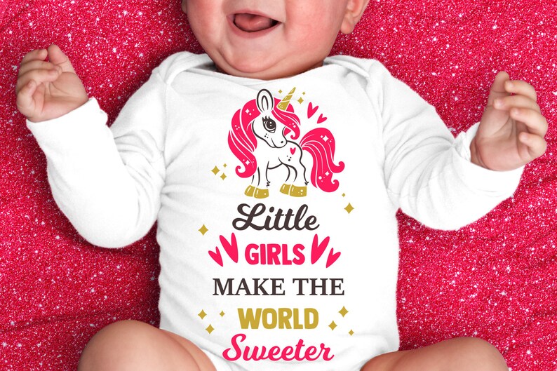 Download Baby girl SVG Bundle baby svg newborn svg baby onesie svg ...