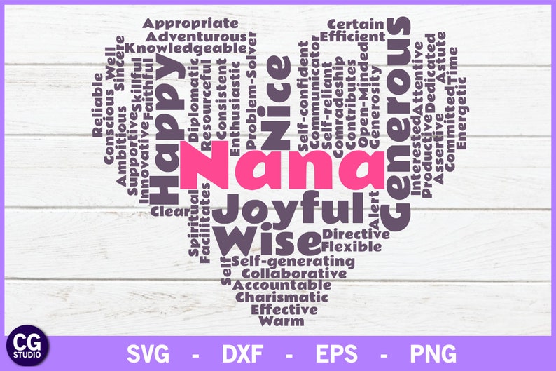 Download Family SVG word cloud subway art svg dog svg paw svg nana ...