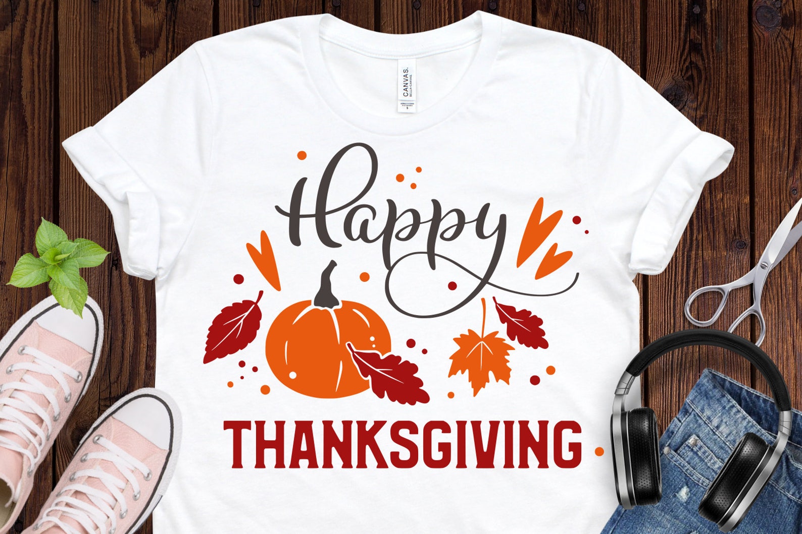 Download Thanksgiving SVG Bundle thankful svg blessed svg turkey | Etsy