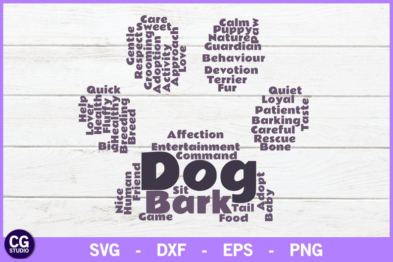 Download Family SVG word cloud subway art svg dog svg paw svg nana ...