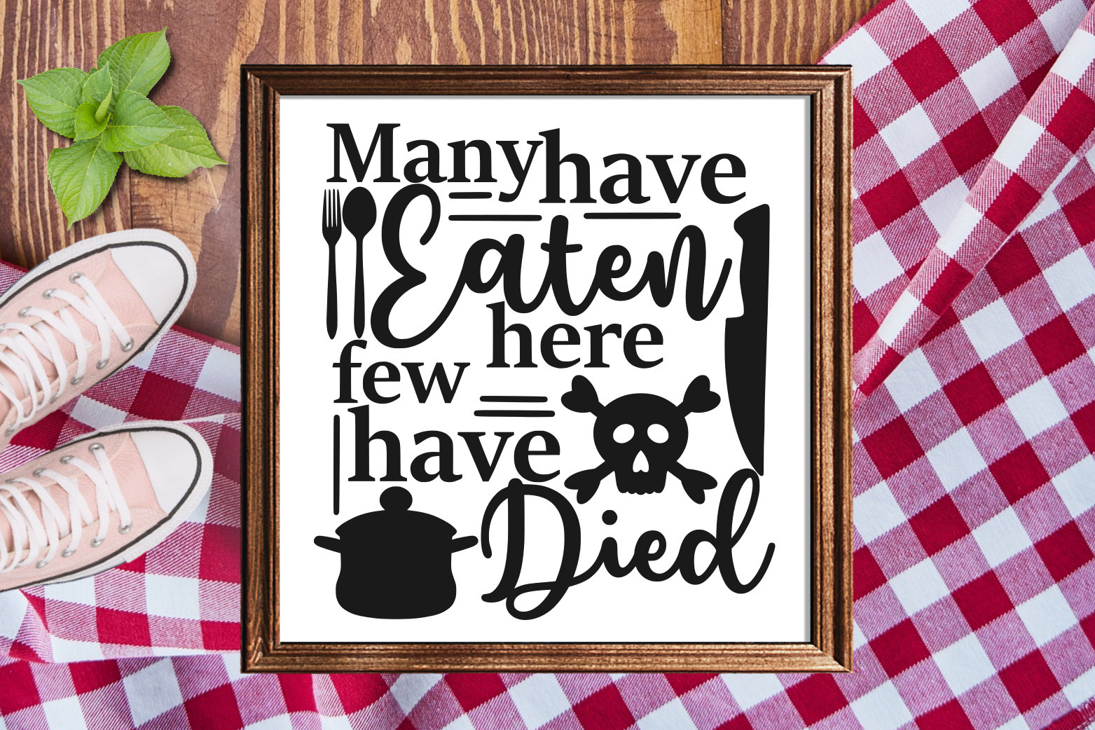 Many have eaten here few have died svg kitchen svg svg | Etsy