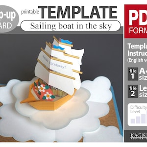 TEMPLATE (PDF_digital download file)__pop-up card__[Sailing boat in the sky]