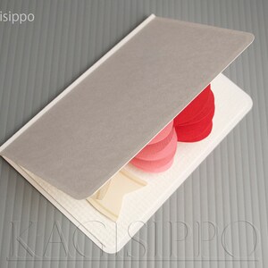 TEMPLATE_ PDF_digital download file_Flowing Hearts pop-up card image 7