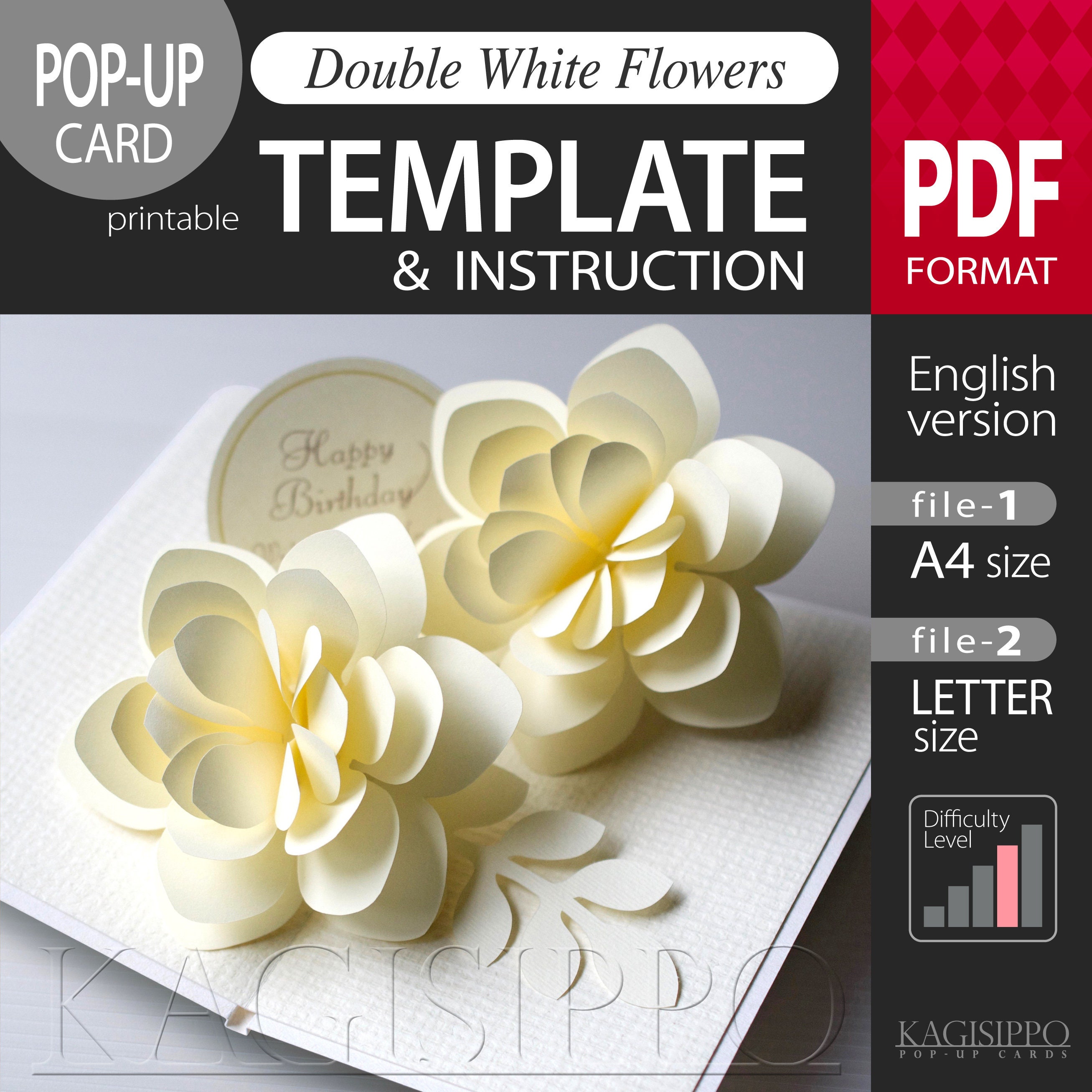 Biglietti Pop Up Personalizzati Biglietto Di Auguri Pop-up 3D Con ...