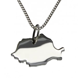 50 cm chain + Romania pendant