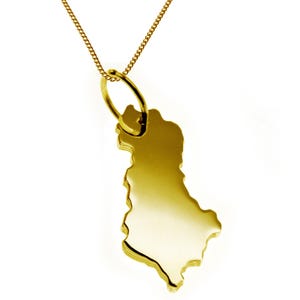 50 cm chain + Albania pendant