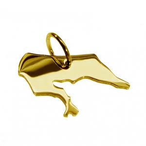 Borkum pendant – 585 Yellowgold solid