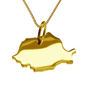 50 cm chain + Romania pendant