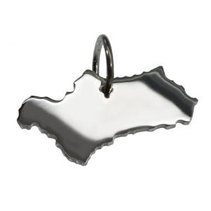 Pendentif - sous forme de carte géographique Andalousie