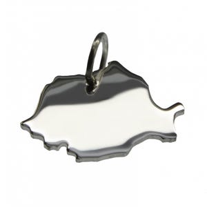 Romania pendant – 925 silver solid