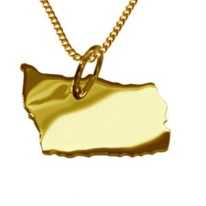 50cm Halskette + Bornholm Anhänger in 585 Gelbgold