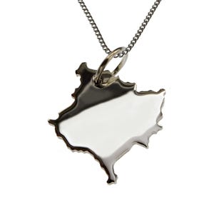 50 cm chain + Kosovo pendant